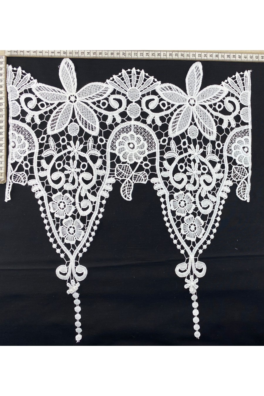 Ham İthal Polyester Yaka Brode, 42 cm