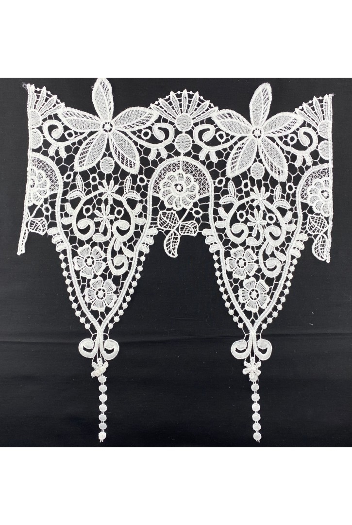 Ham İthal Polyester Yaka Brode, 42 cm