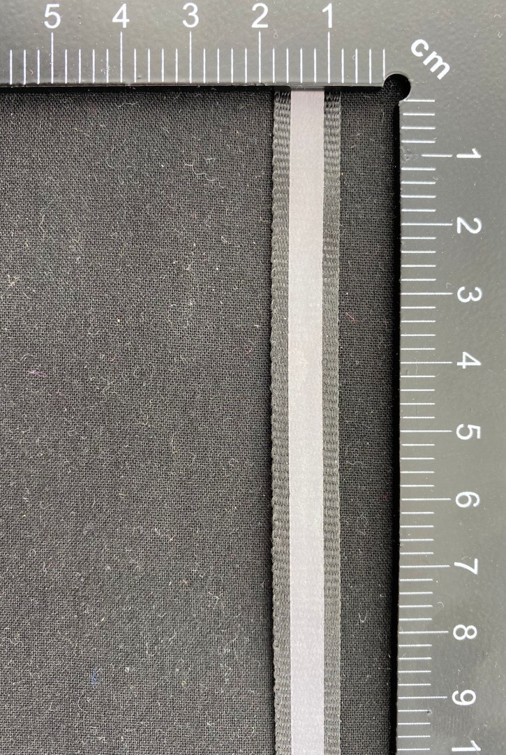 Siyah-Gri Reflektör Bant, 1 cm