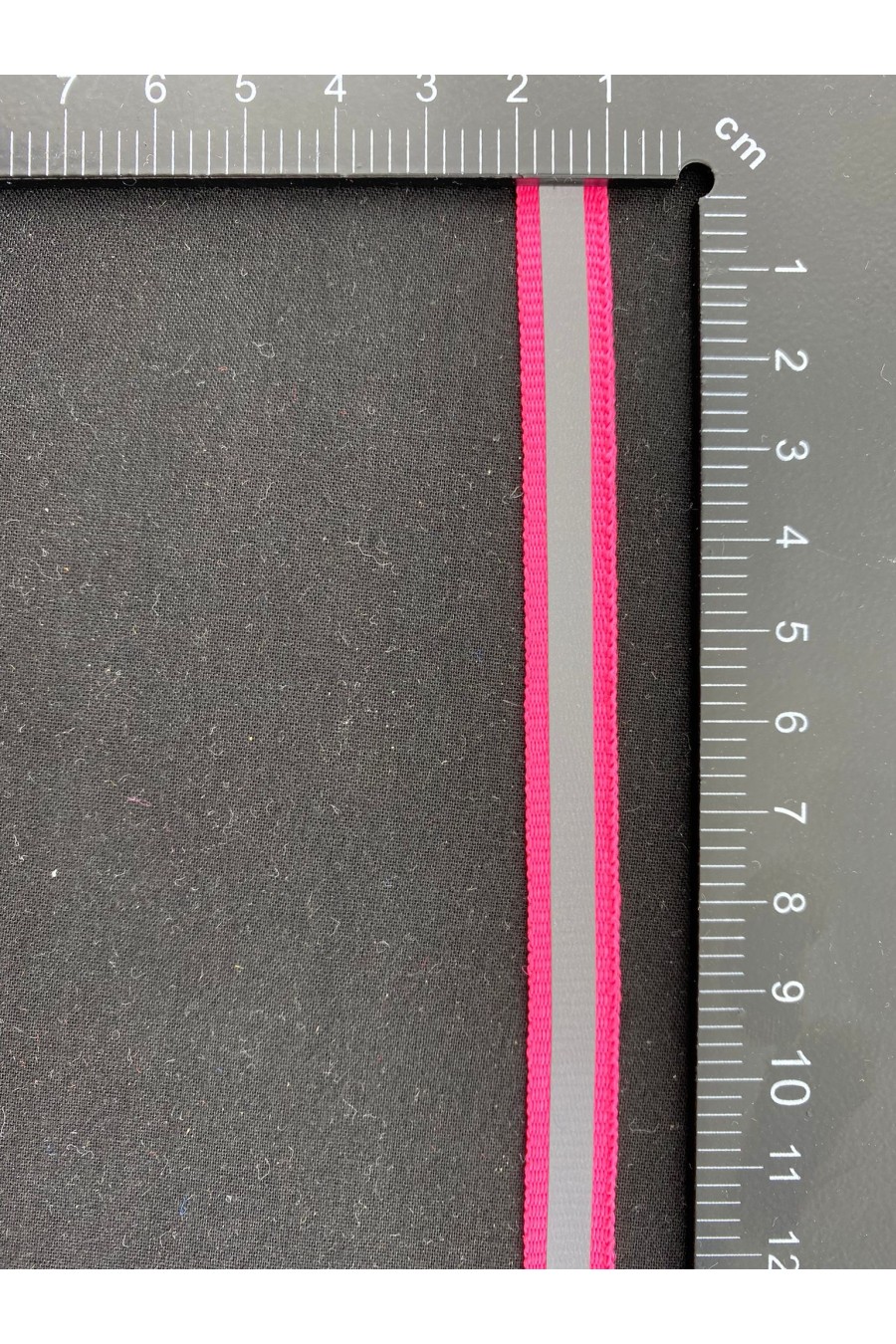 Şerit İthal Bant Reflektör Pembe-Gri 1 CM