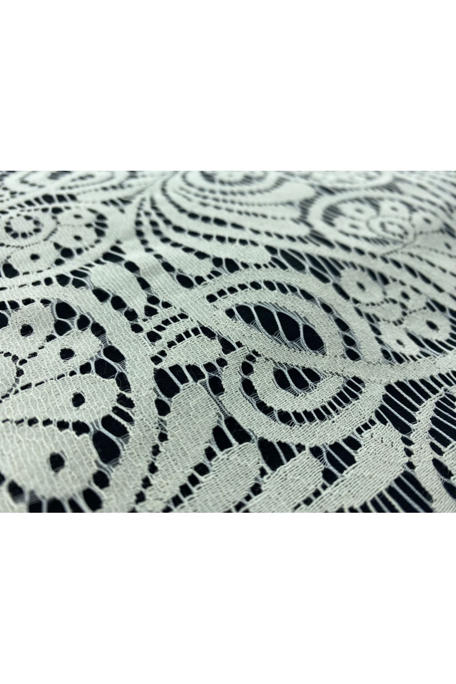 10991-KG Geniş Fikse Pamuk Naylon Dantel