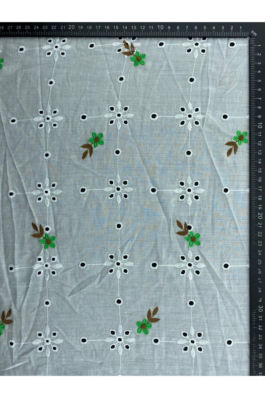 Yerli Benetton Çiçek Desenli Vual Brode