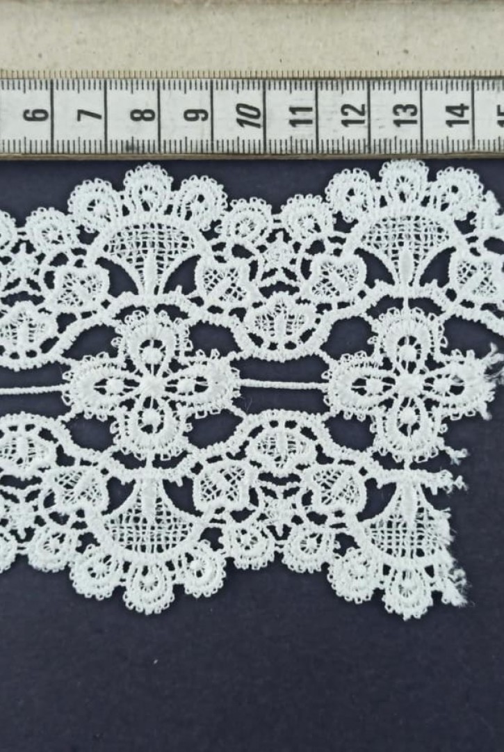 Ham Parlak Güpür Brode Bant