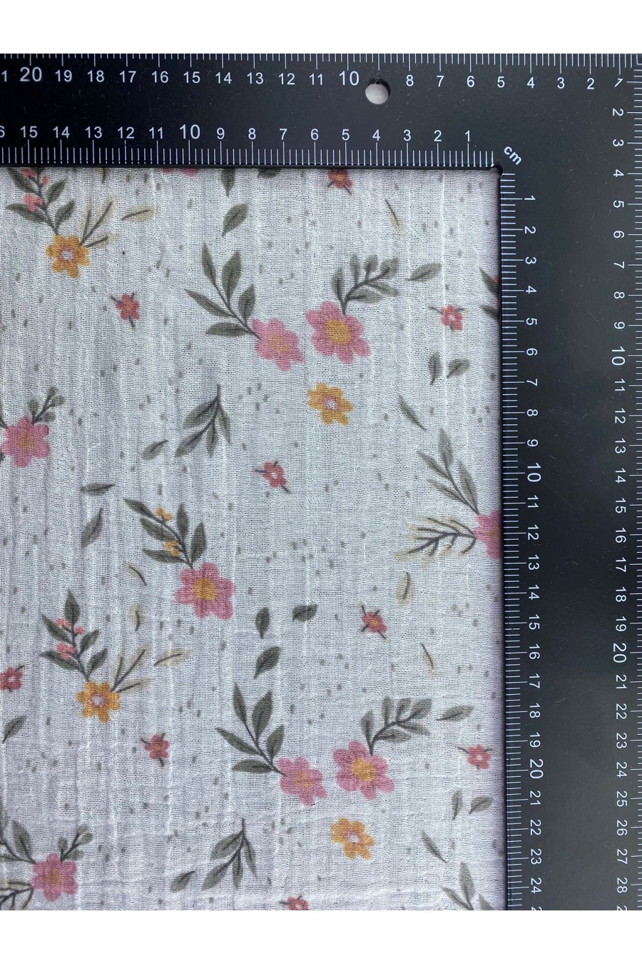 22659 KUMAŞ/YERLİ/LEZ/MÜSLİN/PAMUK/ÇİÇEK BASKILI/145 CM