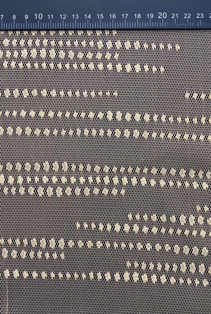 Bej Mikro Polyester Dantel