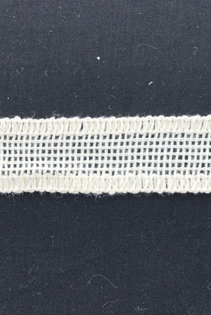 Ham Pamuk Dantel Şerit Bant