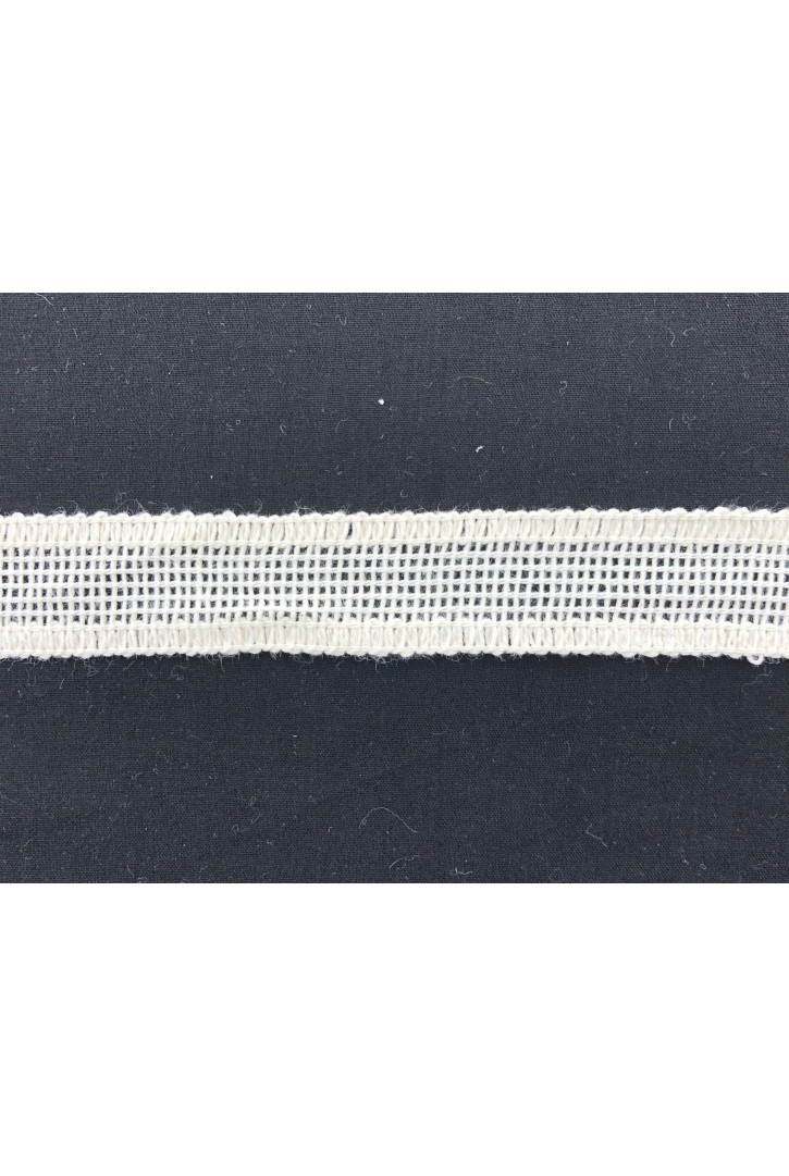 Ham Pamuk Dantel Şerit Bant