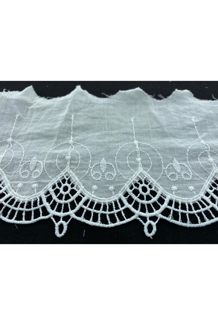 Kasar İşlemeli Polyester Vual Brode Bant