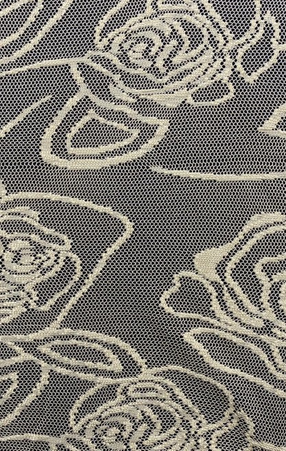 Bej Mikro Polyester Yerli Dantel