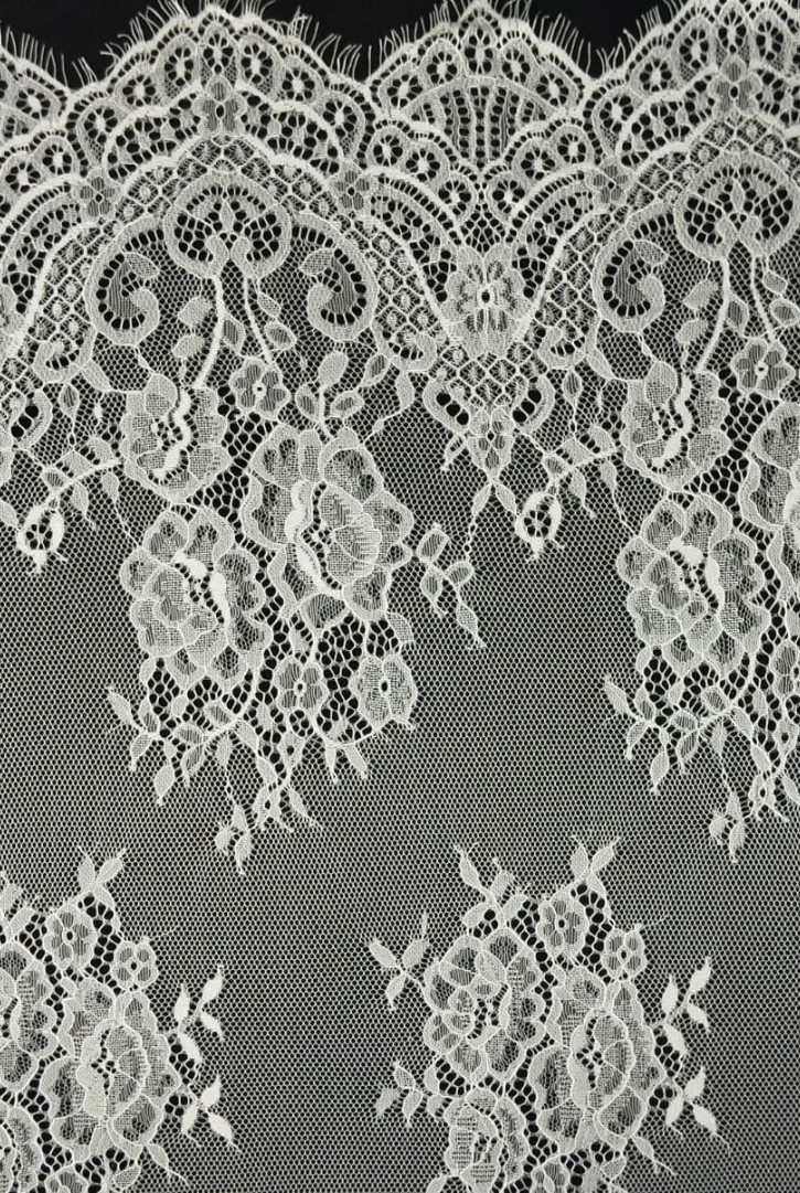 22998 DANTEL/İTHAL/LEZ/NAYLON/SAKALLI/BEYAZ/150 CM