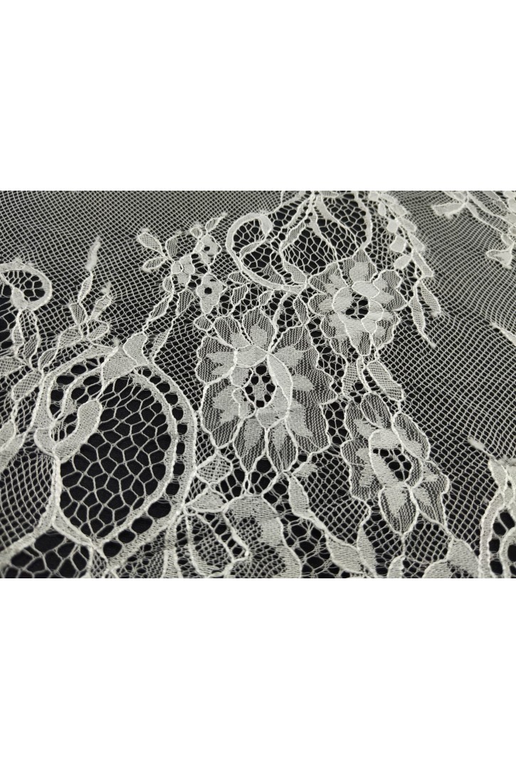 22997 DANTEL/İTHAL/LEZ/NAYLON/SAKALLI/BEYAZ/150 CM