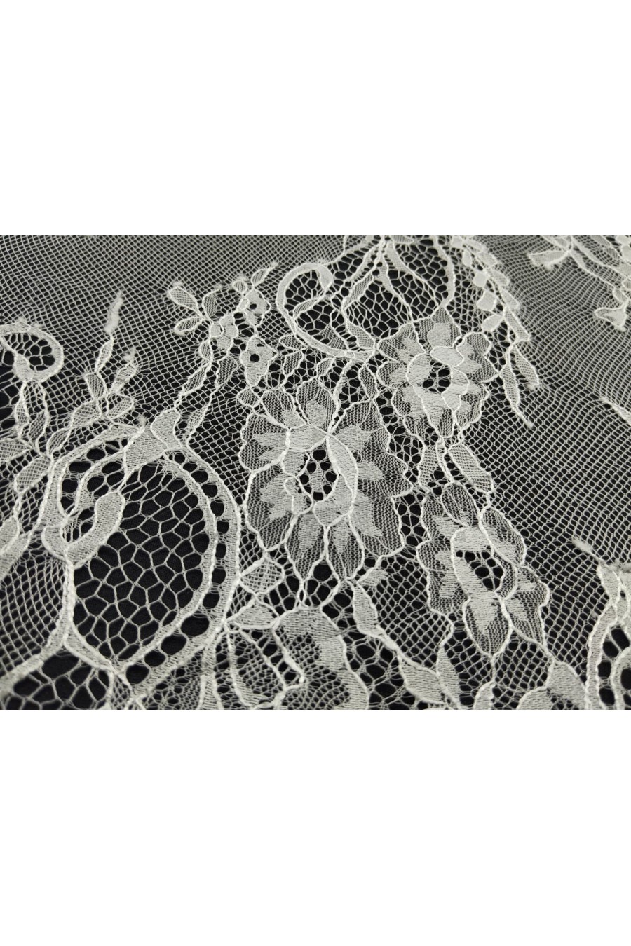 22997 DANTEL/İTHAL/LEZ/NAYLON/SAKALLI/BEYAZ/150 CM