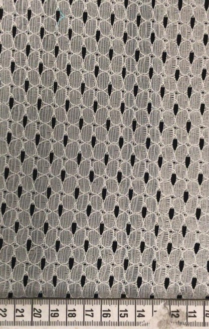 Krem Renk Polyester Dantel