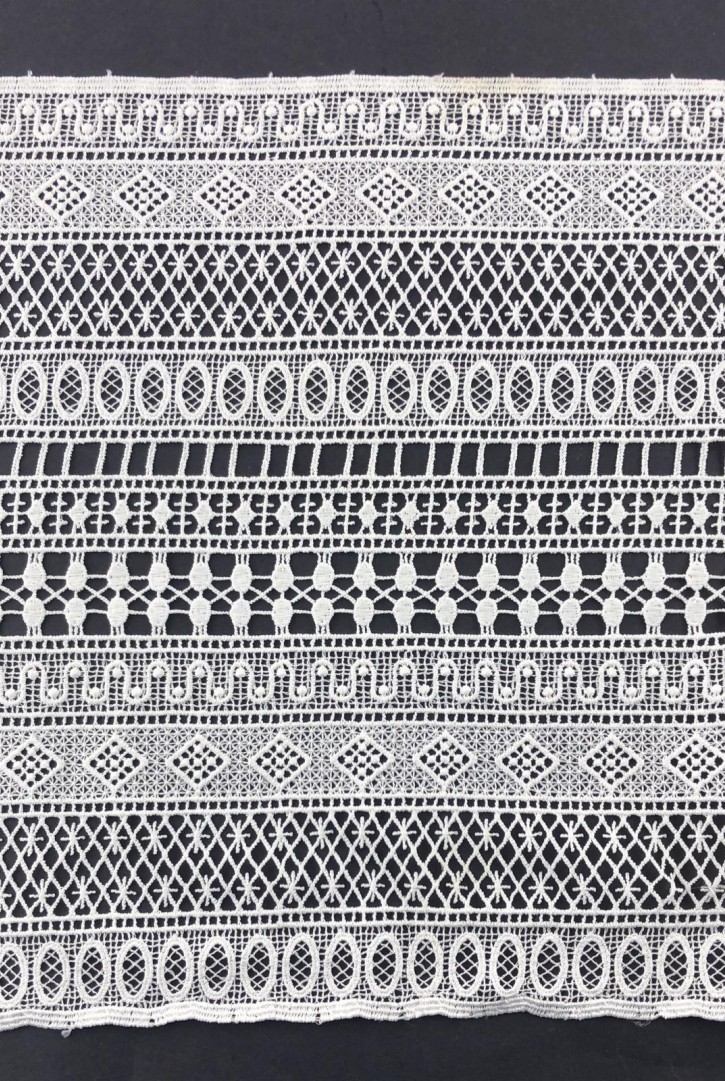 30 cm Ham Likrasız Güpür Brode Bant