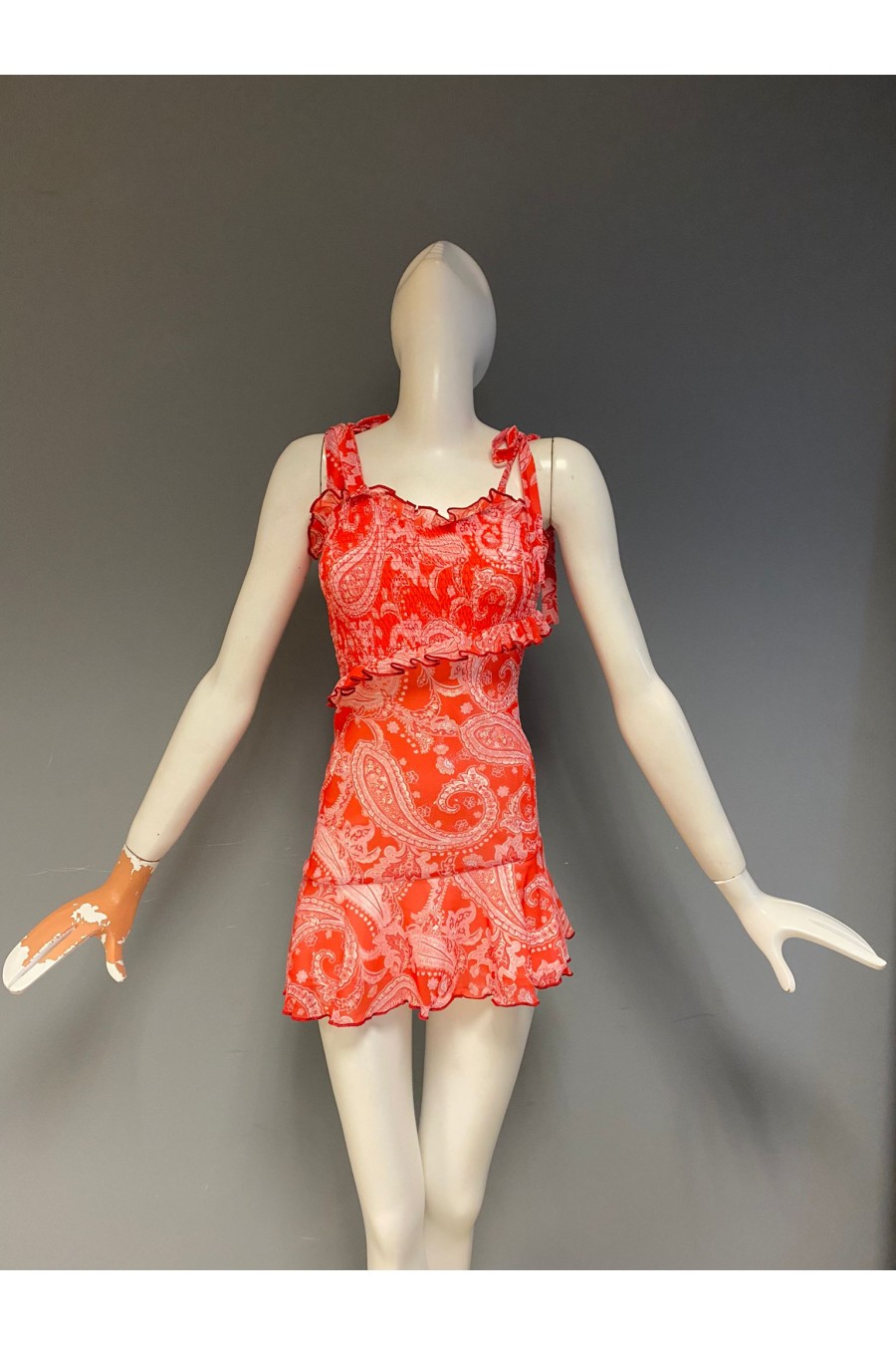 Kırmızı Salsa Dress Elbise - M