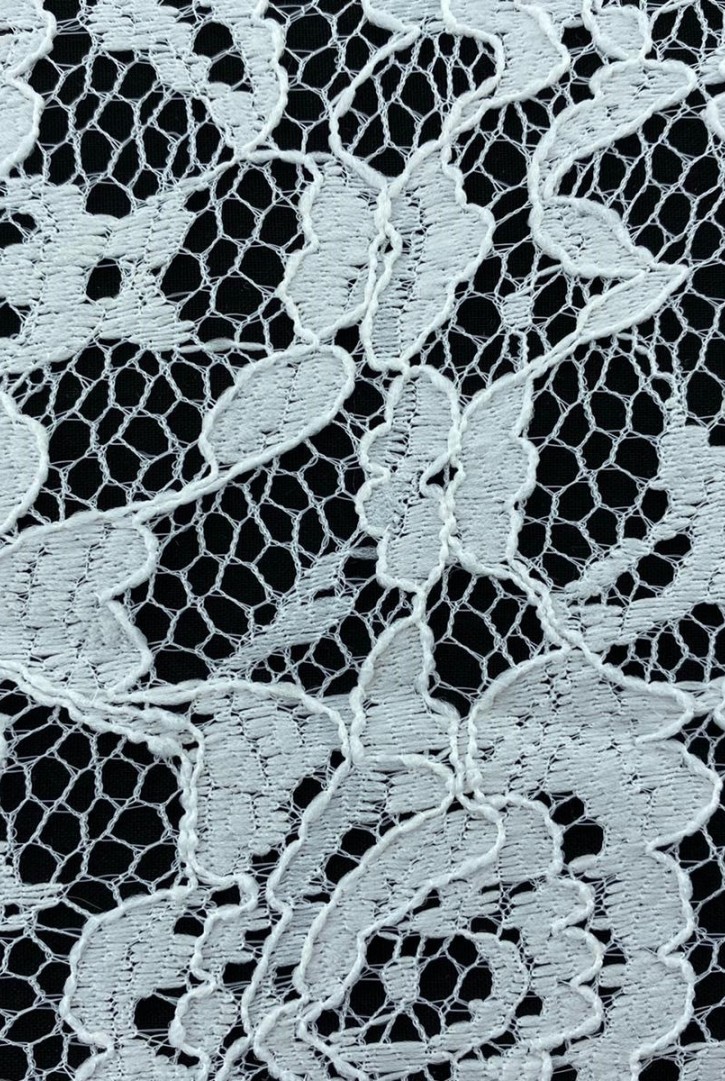 Pembe Naylon Polyester Dantel, Yerli