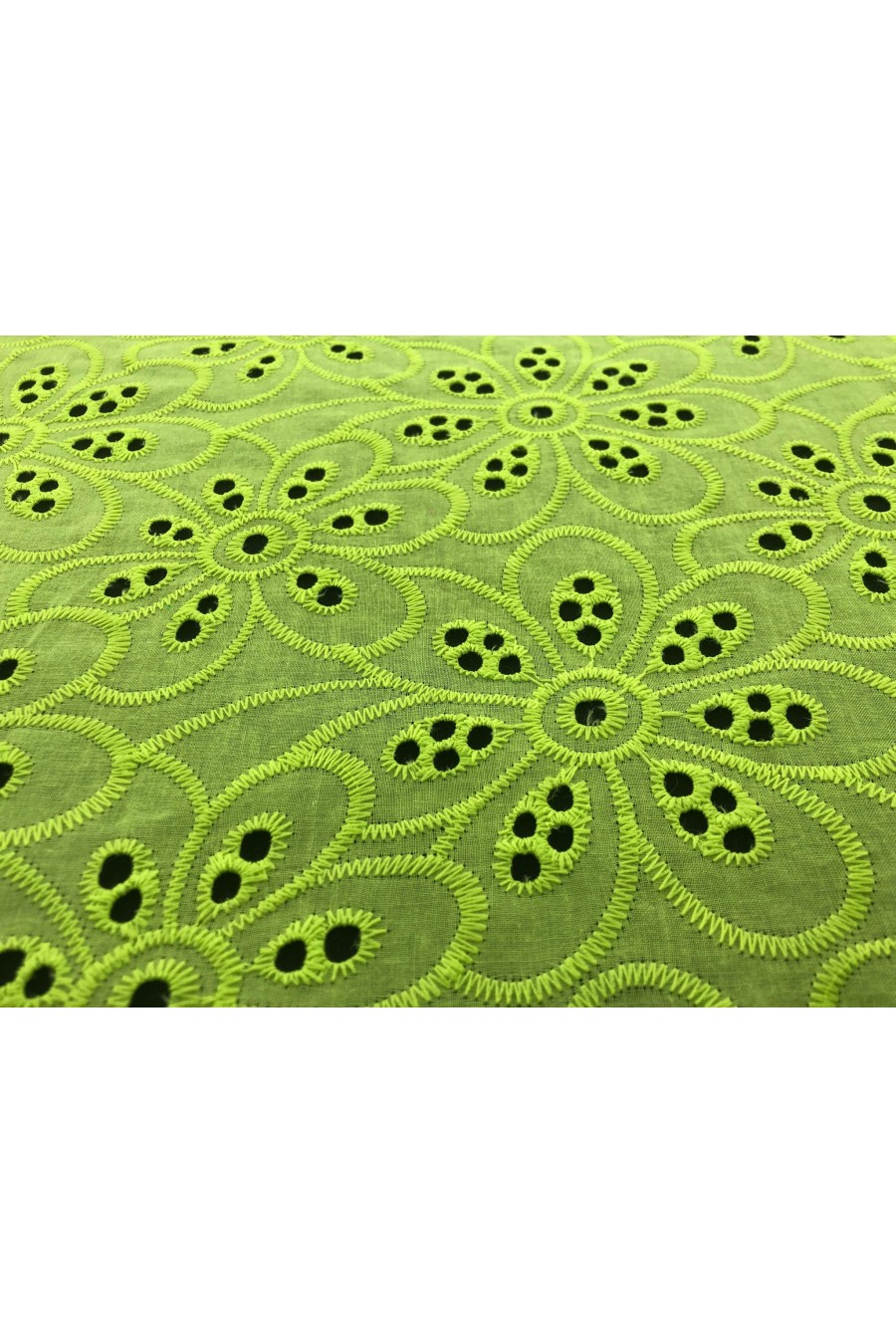 Siirt Yeşili Bohrer İşlemeli Brode