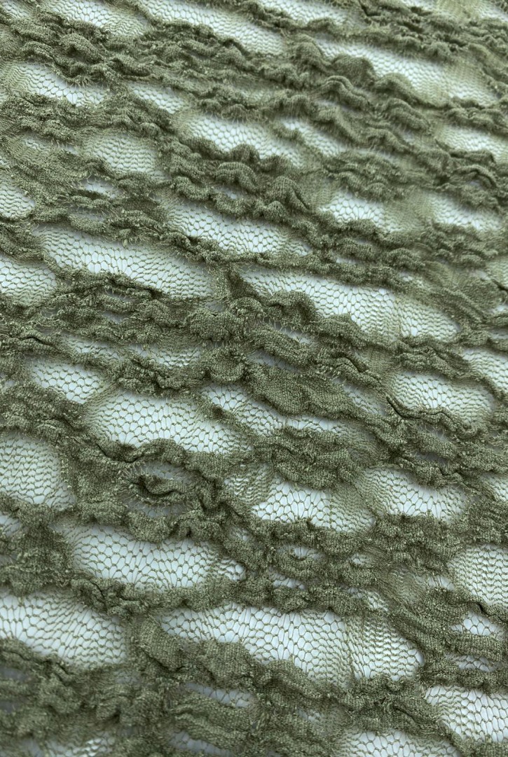 21826 DANTEL/YERLİ/LEZ/POLYESTER LİKRA/BÜRÜMCÜK/HAKİ/165 CM