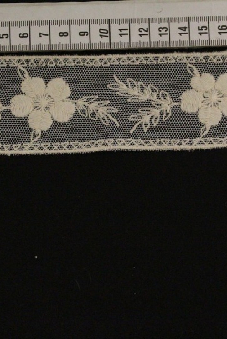 Pamuk Ham Renk Bant Dantel