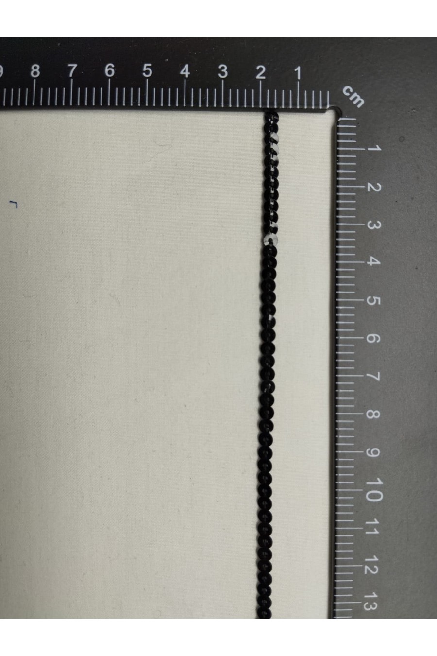 Siyah Zincirli Pullu Şerit | Özgün Aksesuar