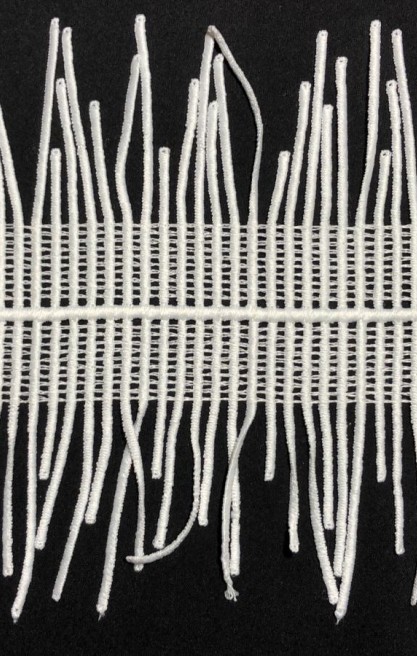 Ham Mat Polyester Güpür Brode Bant