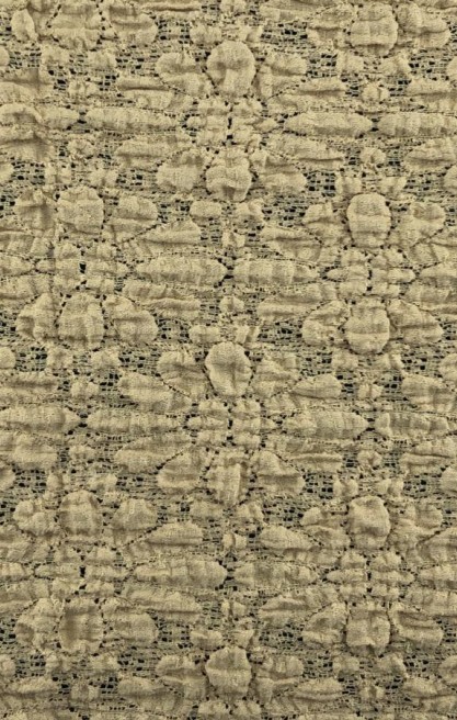 Bej Likralı Pamuk Naylon İthal Dantel