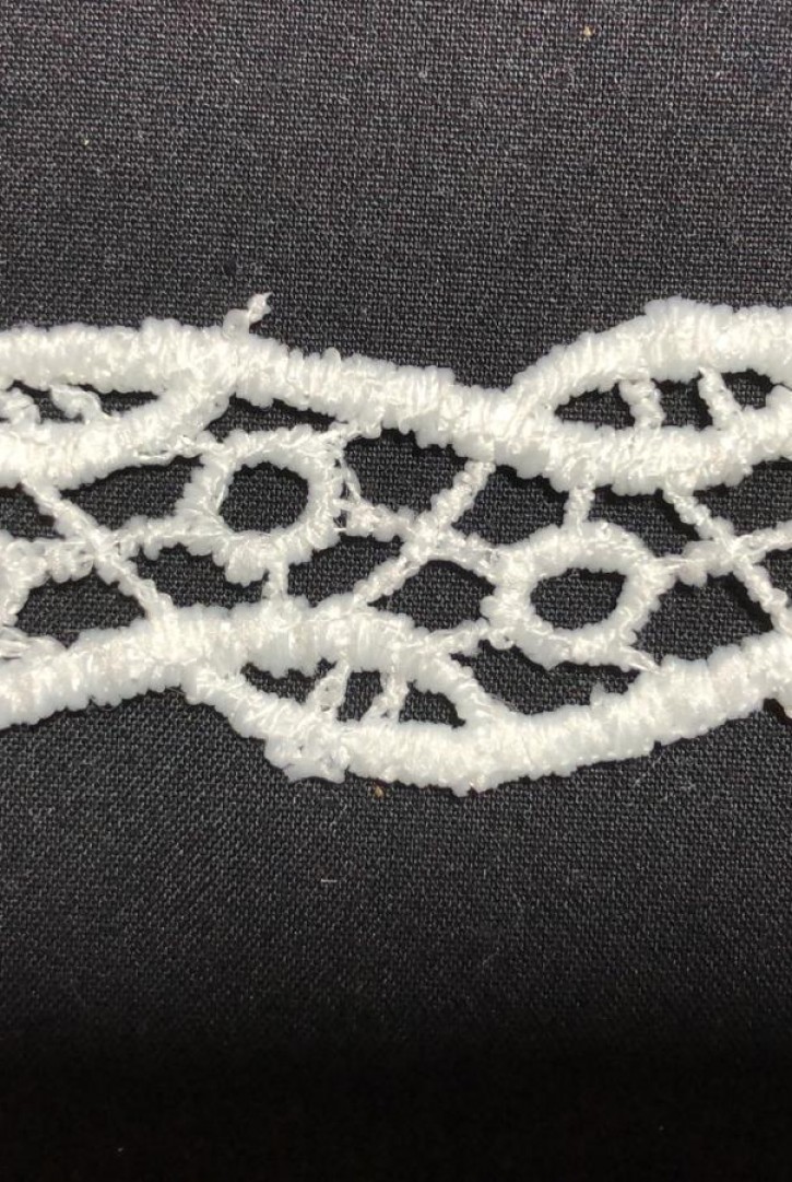 Ham Mat Polyester Güpür Brode Bant