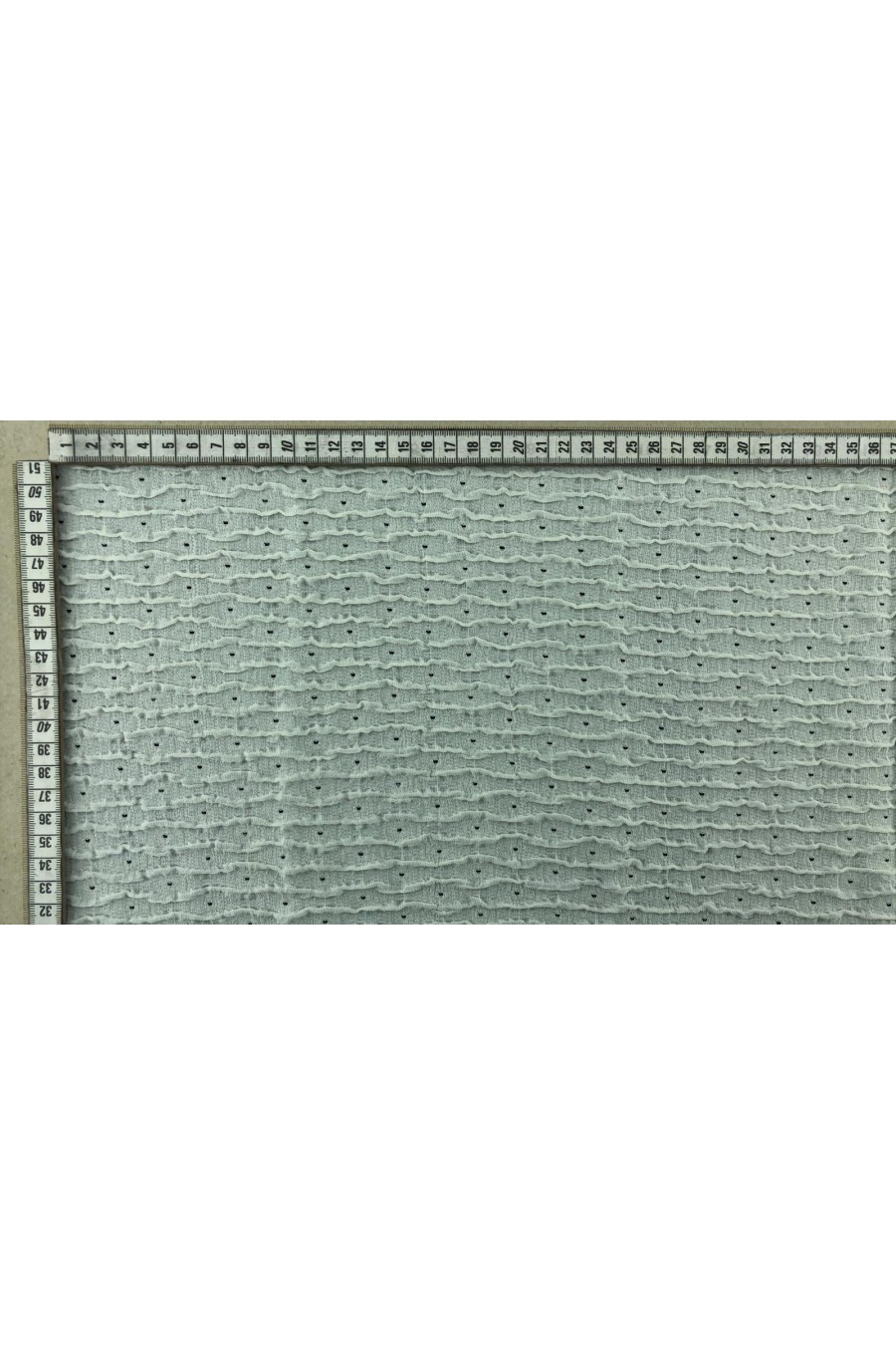 12847-KG Krem Likralı Naylon Dantel, İthal, 110 cm