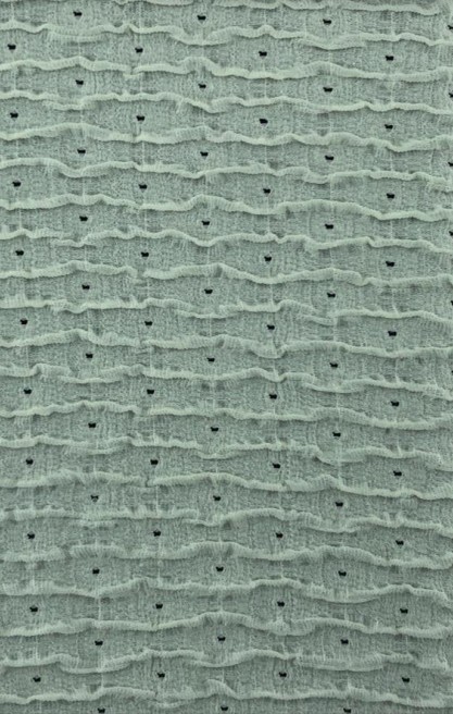 Krem Likralı Naylon Dantel, İthal, 110 cm