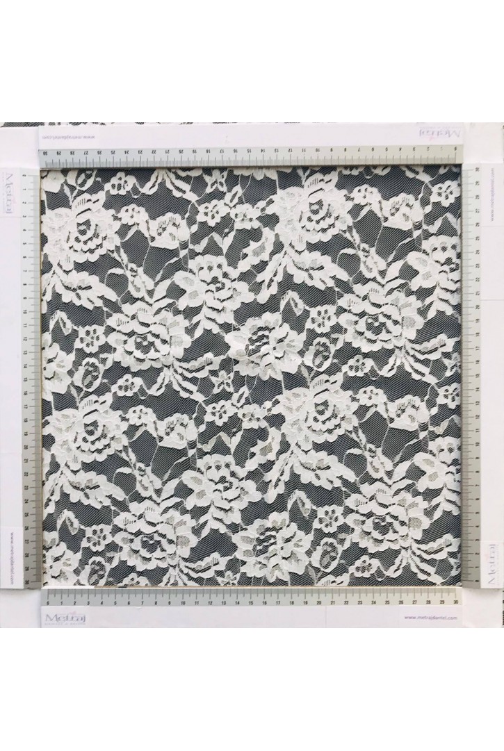 Ham Dilimli Naylon Dantel Kumaş, 150 cm