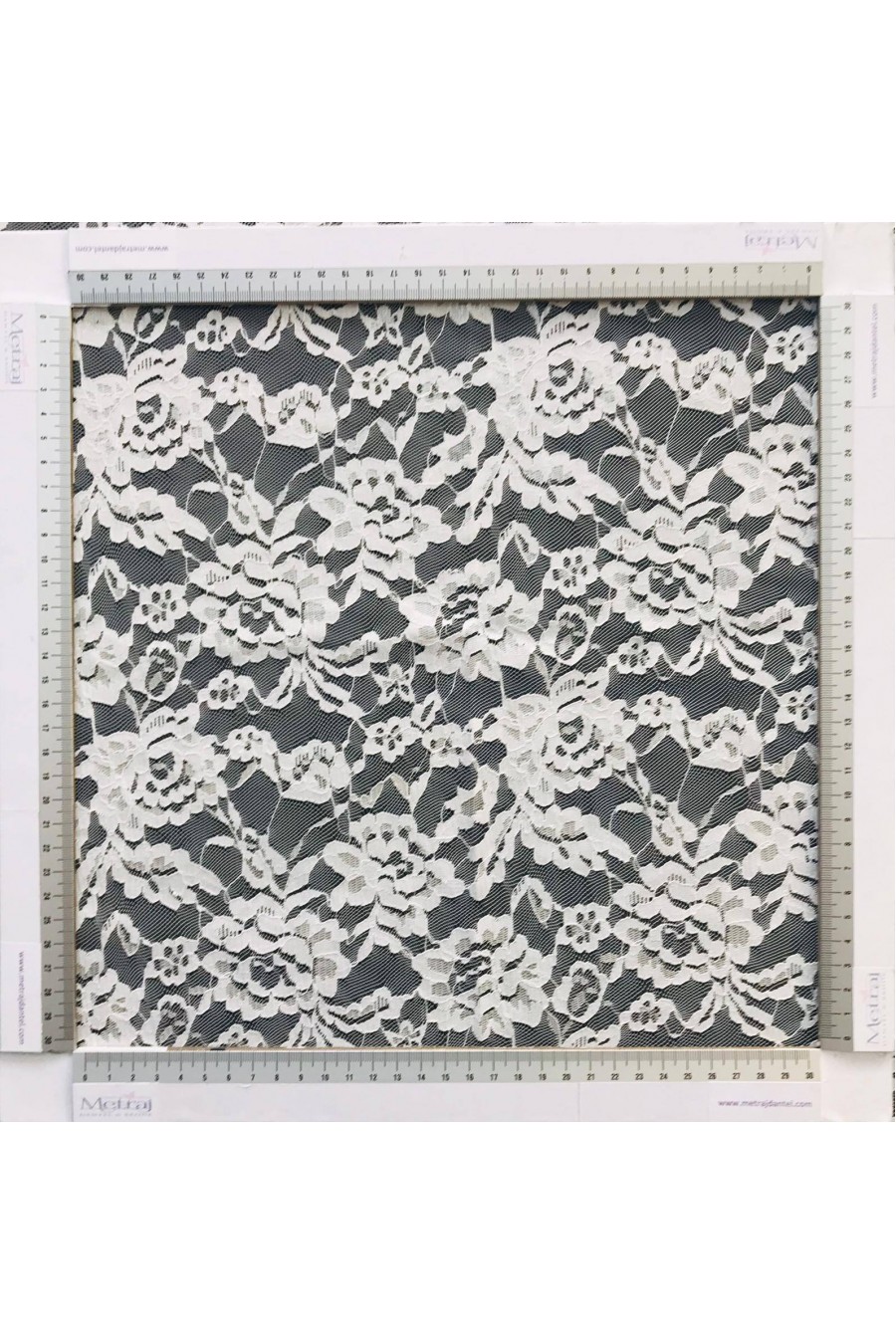 Ham Dilimli Naylon Dantel Kumaş, 150 cm