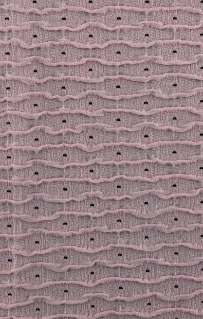 Pembe Naylon Likralı İthal Dantel Kumaş - 105 cm