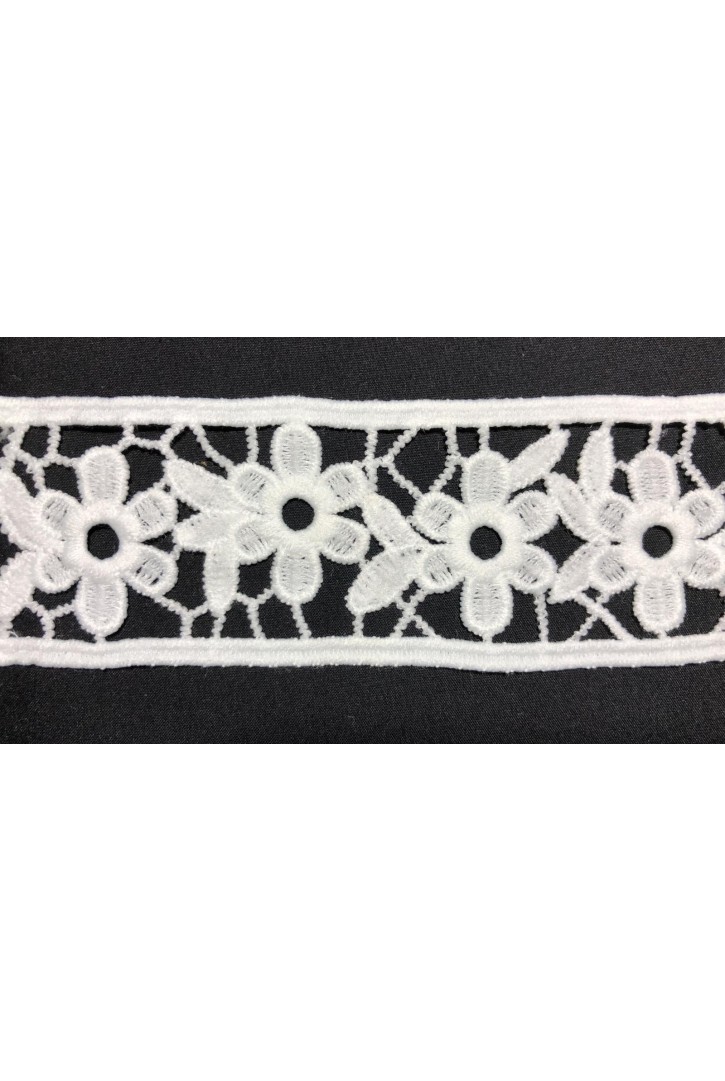 Brode Güpür Bant Mat Polyester İthal Ham