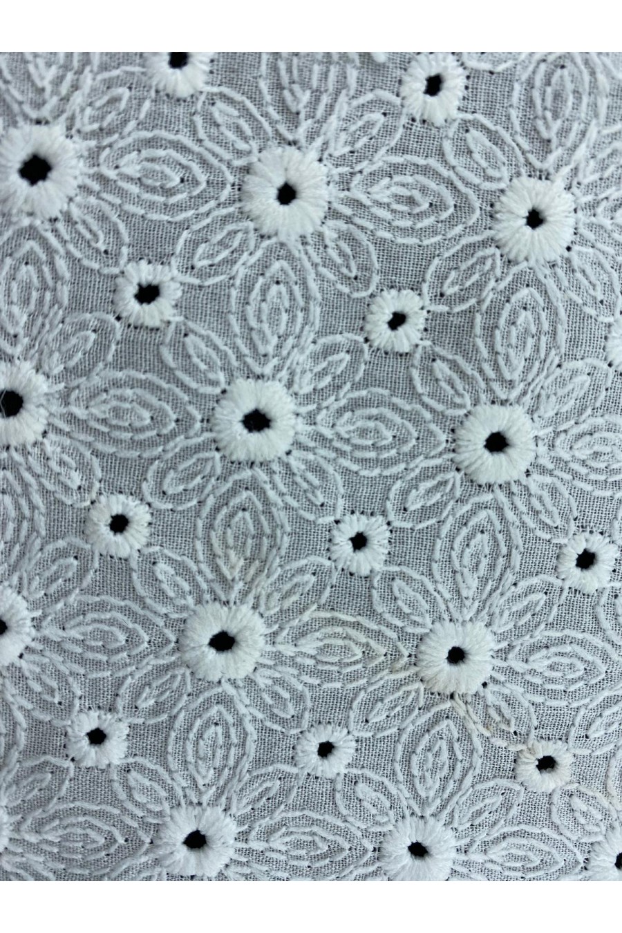 130 cm Yerli Pamuk Polyester Vual Brode