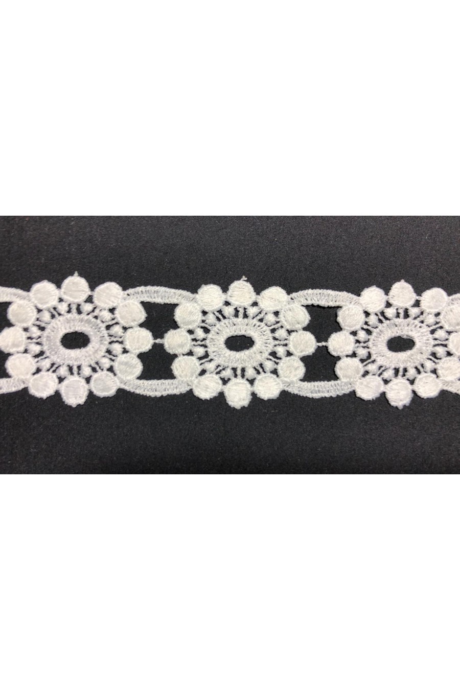 Ham Mat Polyester Güpür Brode Bant