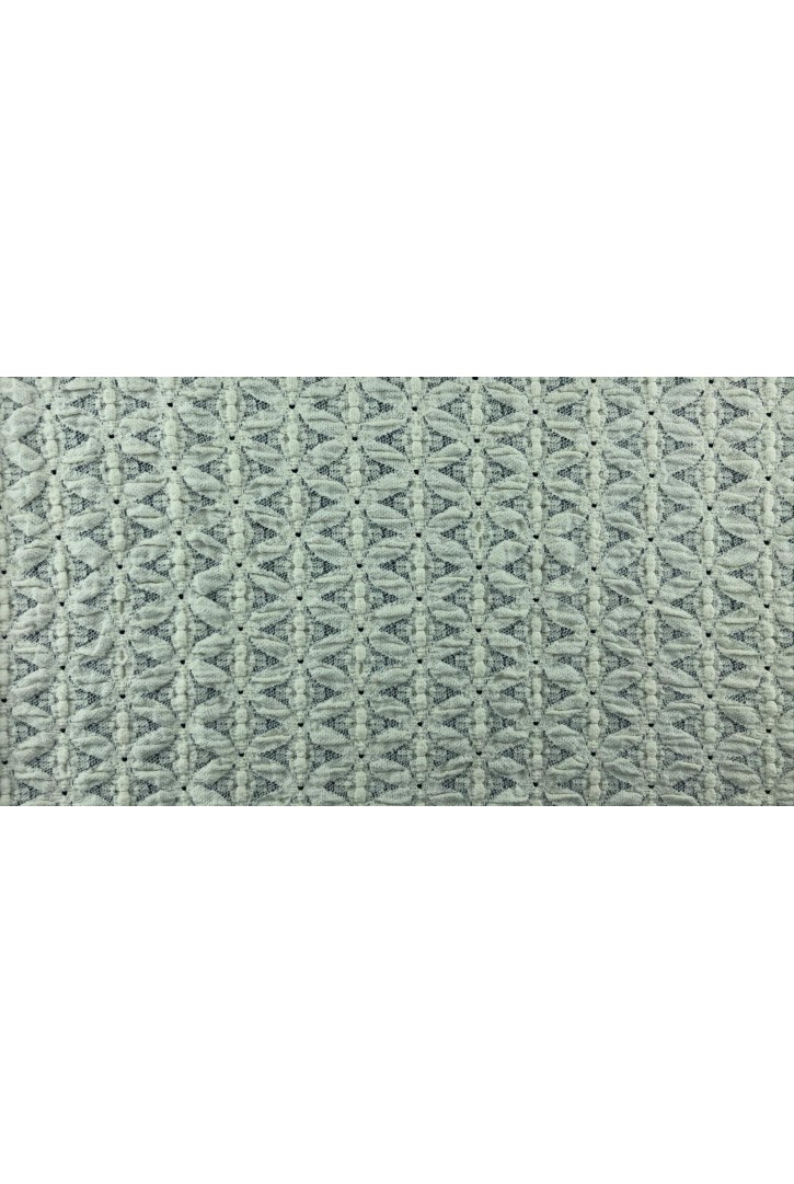 Krem Pamuk Naylon Likralı Dantel