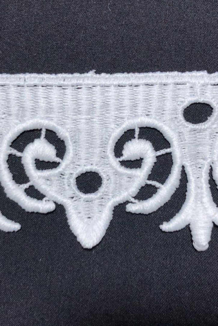 Ham Mat Polyester Güpür Brode Bant