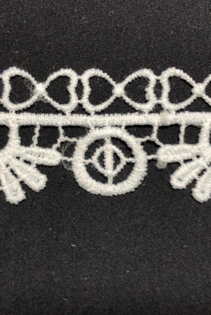 Ham Mat Polyester Güpür Brode Bant