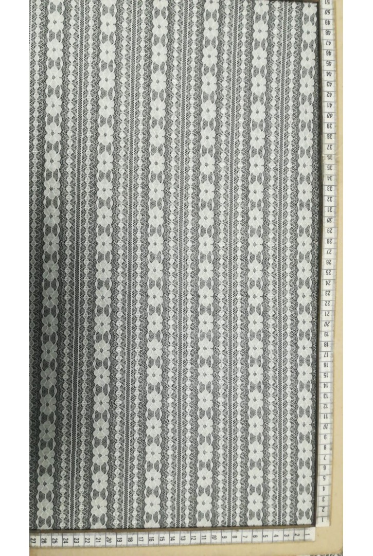 Likralı Kabartmalı Ham Naylon Dantel Kumaş