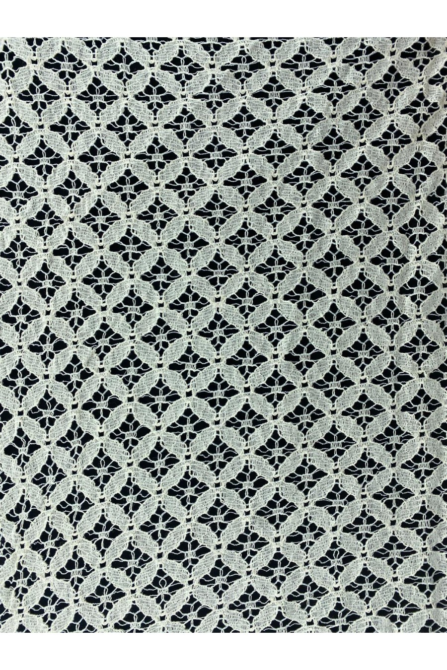 Kasar İşlemeli Yerli Polyester Dantel