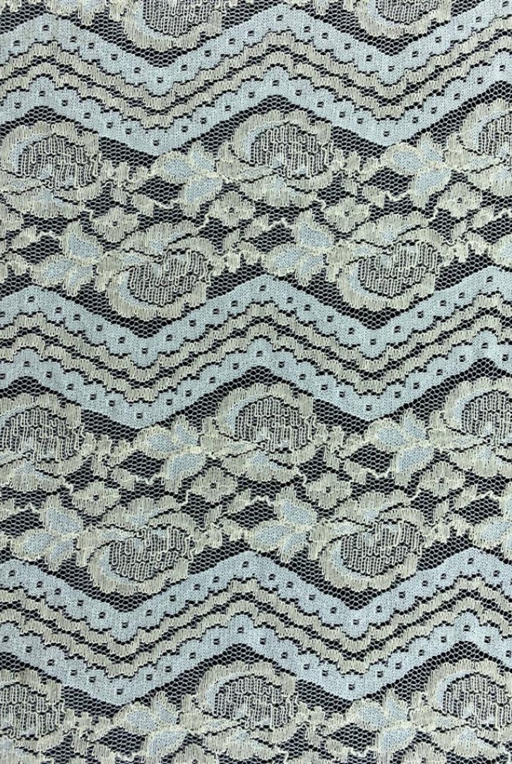 Standart Likralı Fikse Edilmiş Pamuk Naylon Dantel