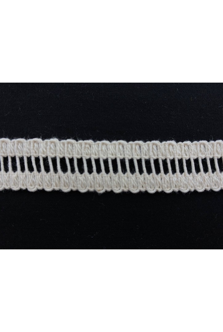 Ham Pamuk Kopanakı Dantel Bant, 2 cm
