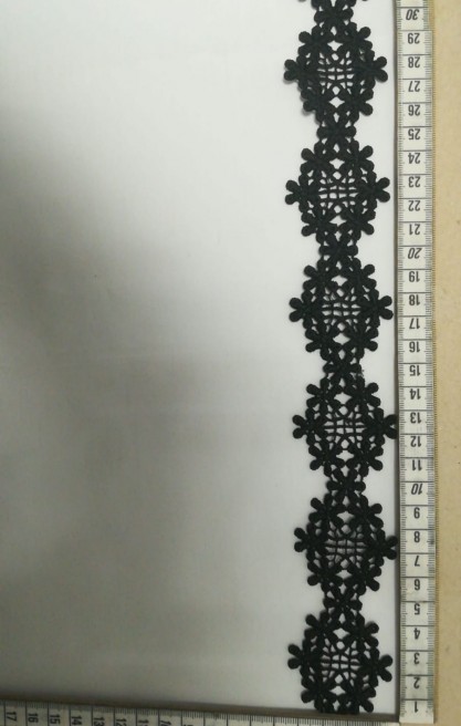 6032 BRODE/İTHAL/GÜPÜR BANT/MAT POLYESTER/SİYAH