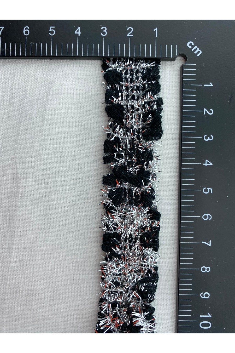 Simli Siyah İthal Bant Şerit