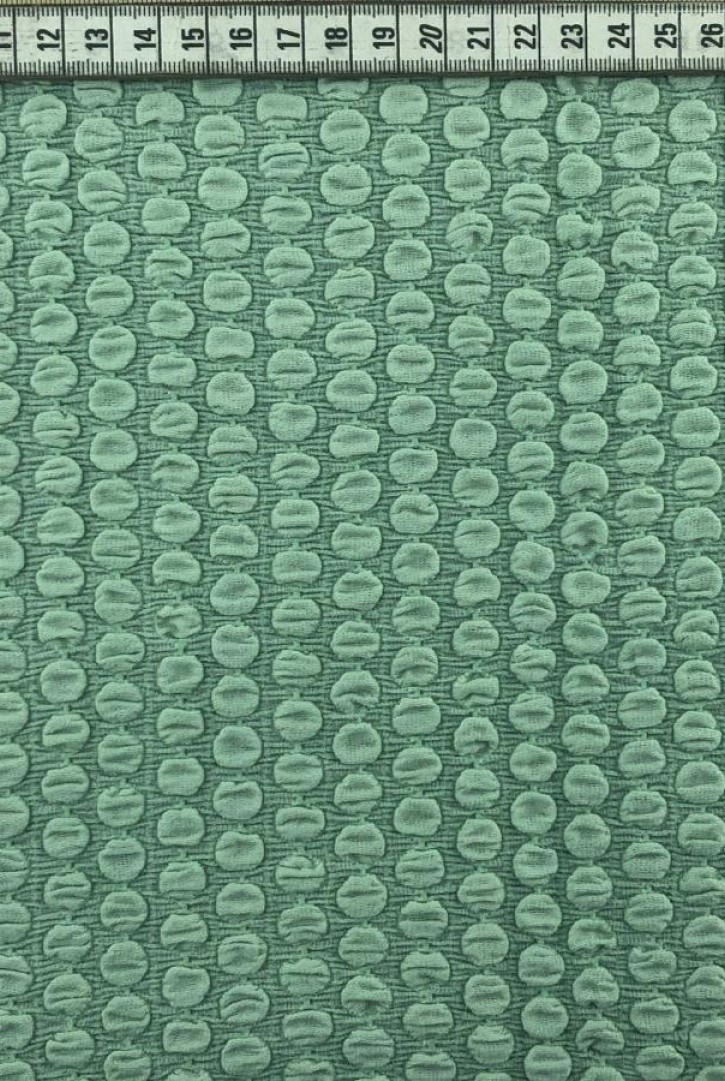 Mint Pamuk Naylon Likralı Dantel, İthal, 120 cm