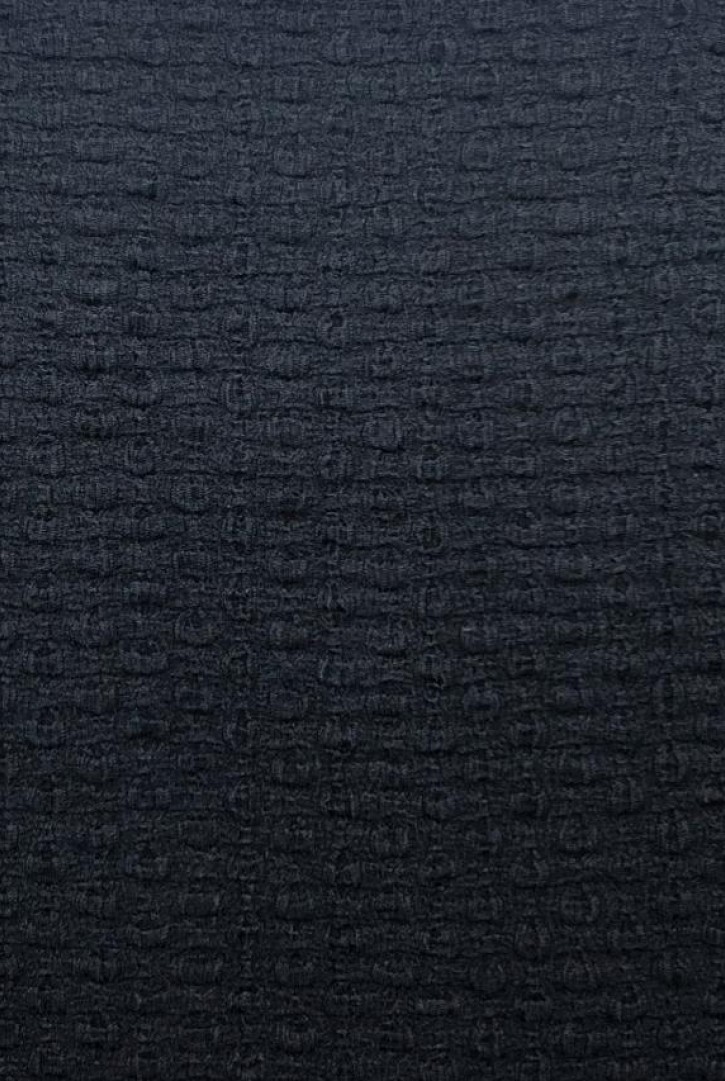 Siyah Pamuk Naylon Likralı Dantel, İthal, 120 cm
