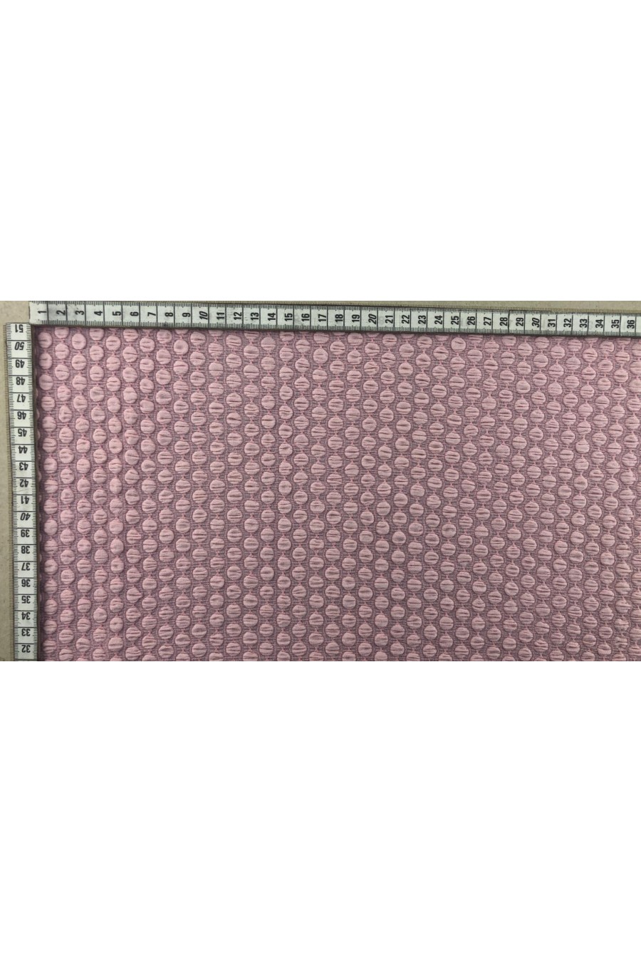 Pembe Pamuk Naylon Likralı İthal Dantel Kumaş - 120 cm