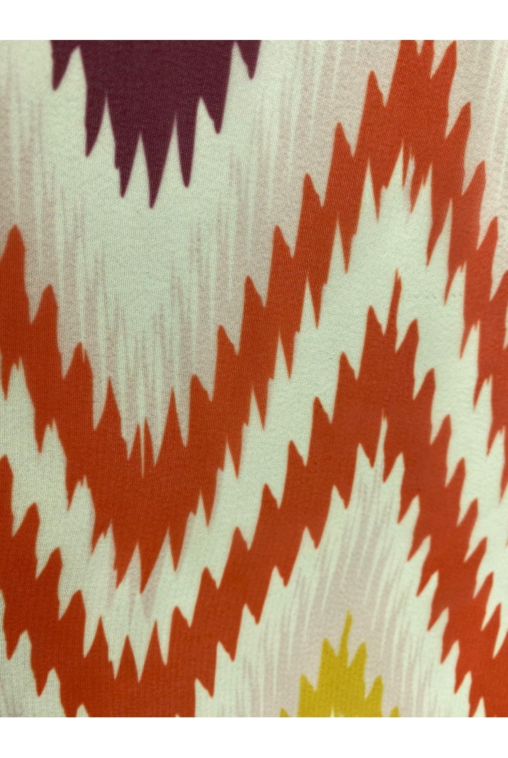 Dijital Baskılı Renkli Şifon Kumaş