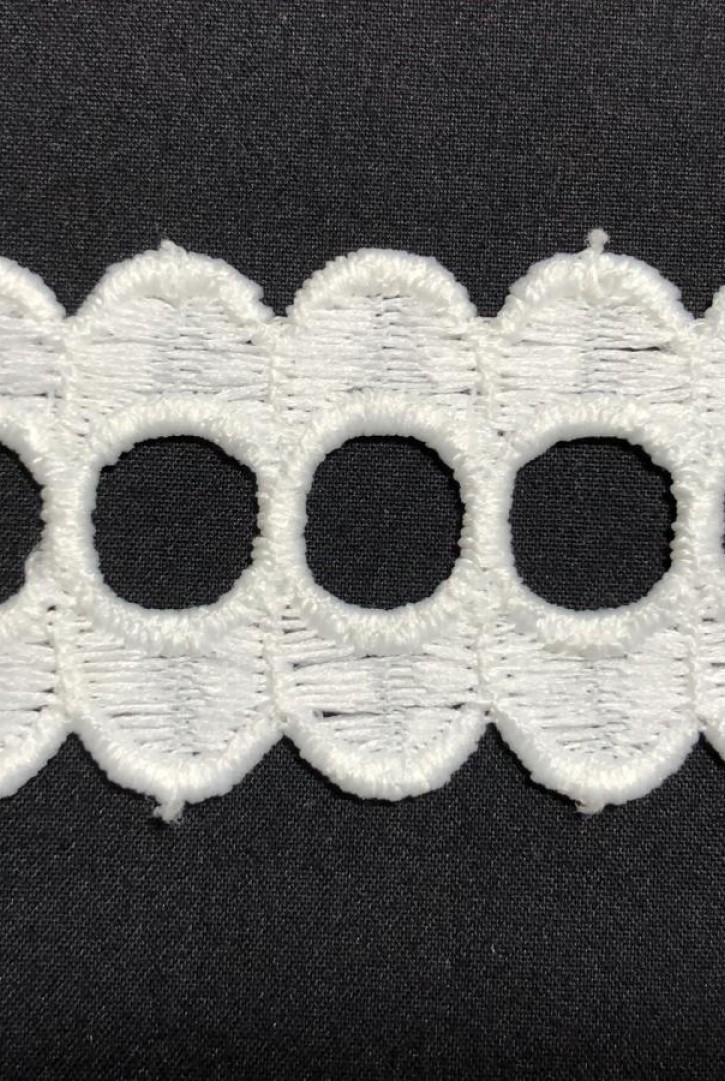 Ham Mat Polyester Güpür Brode Bant