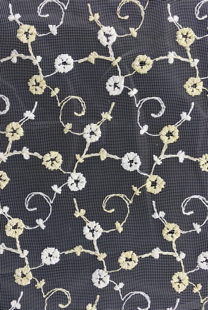 Gümüş Renkli Naylon Tül, Yerli, 135 cm